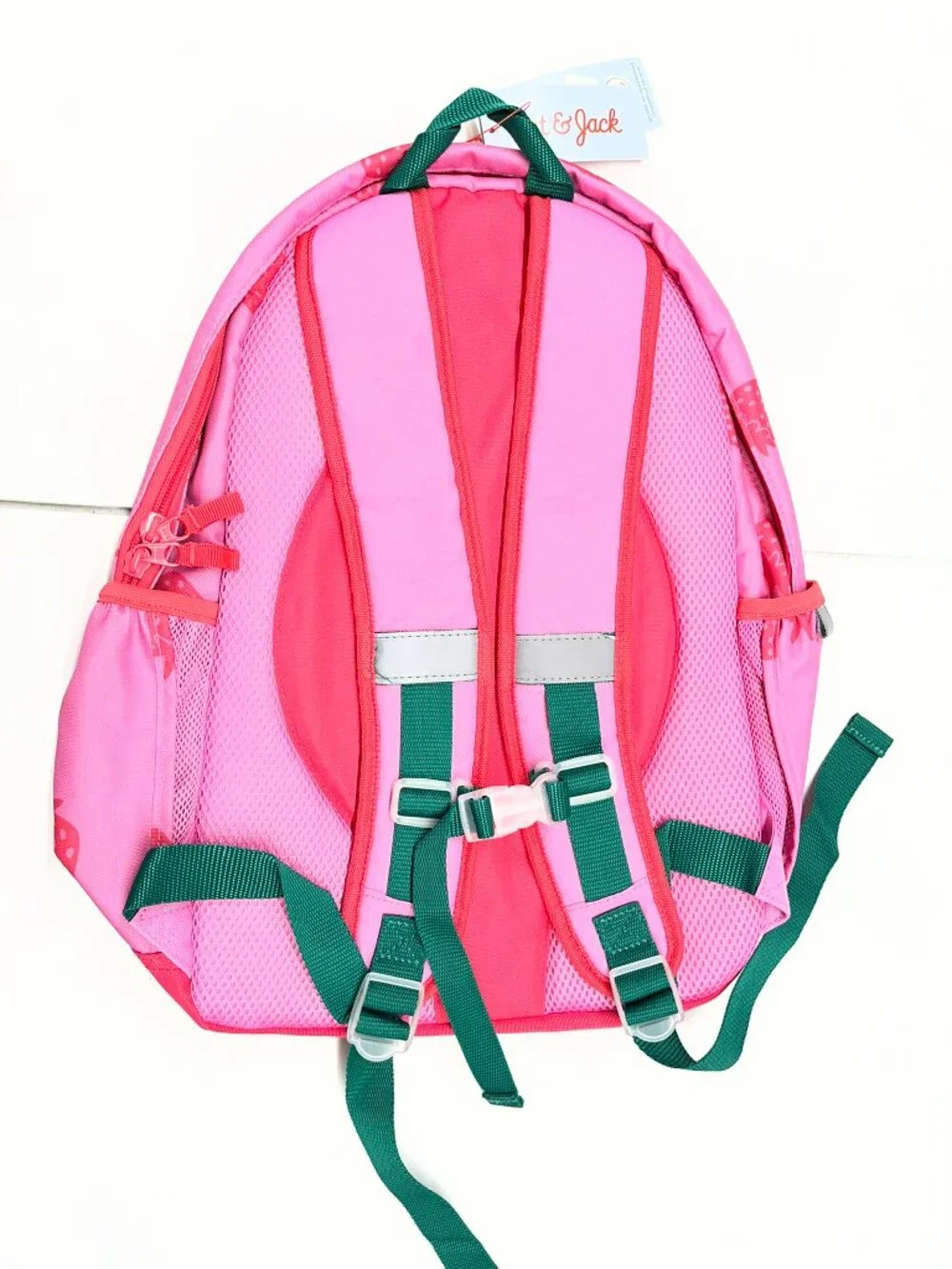 NEW Cat & Jack Kids' Classic Backpack in Strawberry Pattern